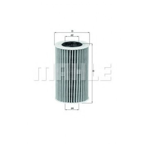 MAHLE OX554D2 Фильтр масляный в наличии Кривой Рог