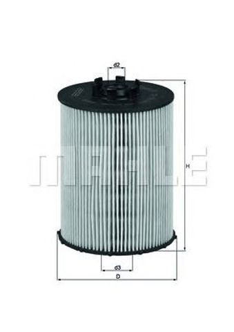 MAHLE OX636D Фильтр масляный в наличии Тернополь