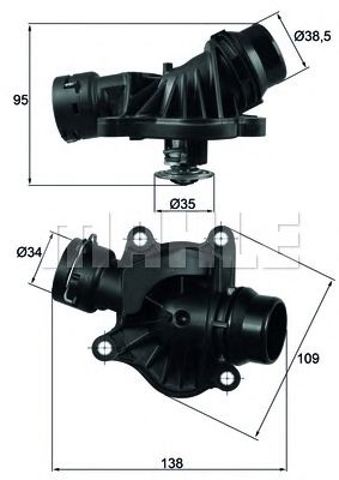 MAHLE TI23488 Термостат в наличии Киев
