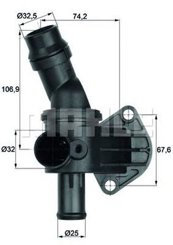 TI887 MAHLE Термостат купить в Одесса