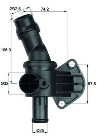 MAHLE TI887 Термостат в наличии Одесса