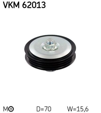Ролик натяжителя приводного ремня VKM62013 SKF