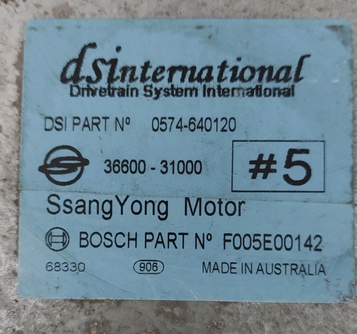 SSANG YONG 3660031000 в наличии Кривой Рог