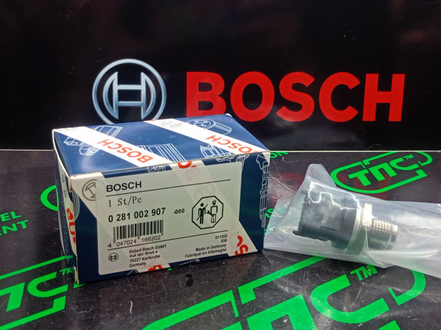 BOSCH 0281002907 Регулятор давления топлива в топливной рейке в наличии Ирпень