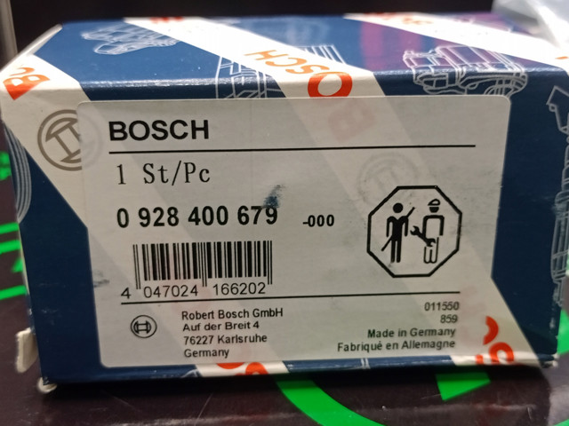 Клапан регулировки давления топлива 0928400679 BOSCH