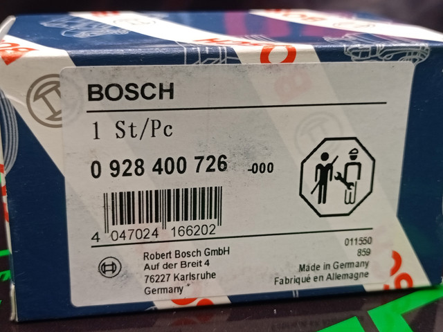 BOSCH 0928400726 Клапан редукционный в наличии Каменское