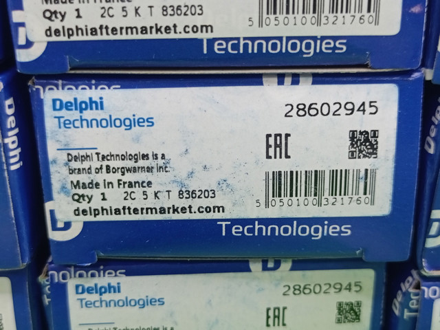 28602945 DELPHI Клапан форсунки купить в Каменское