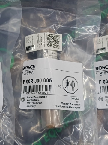 F00RJ00005 BOSCH Клапан форсунки купить в Львов