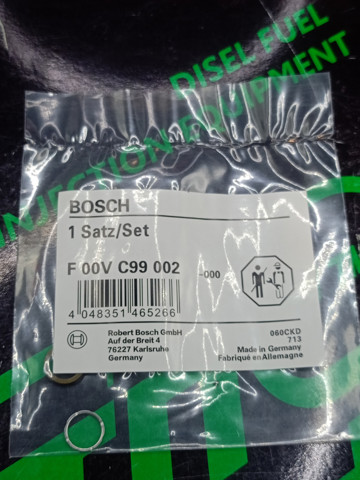 F00VC99002 BOSCH Кольцо форсунки купить в Украина