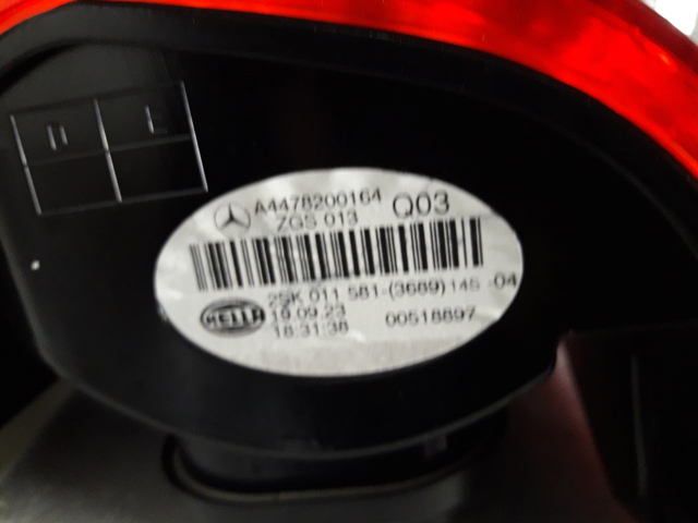Задний левый стоп A4478200064 MERCEDES