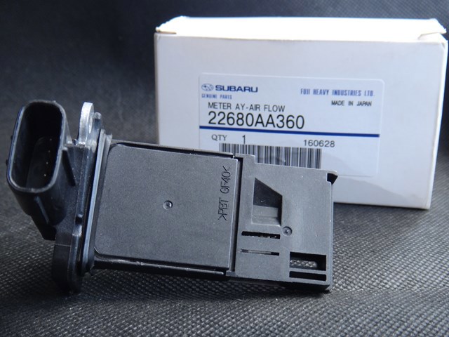22680AA360 SUBARU Датчик потока (расхода) воздуха, расходомер M.A.F. - (Mass Airflow) купить в Днепр