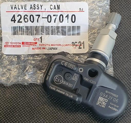 TOYOTA 4260707010 Датчик давления в шинах в наличии Ирпень