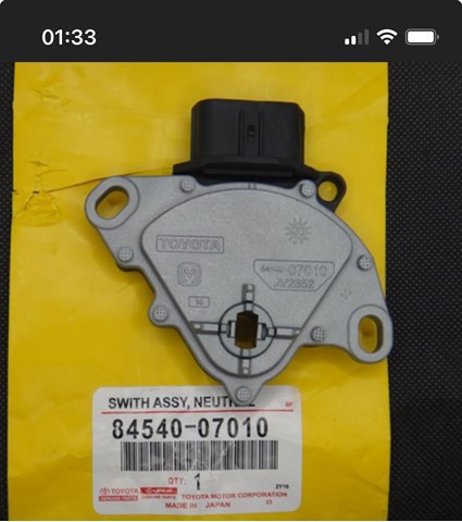 8454007010 TOYOTA Датчик нейтральной передачи купить в Житомир