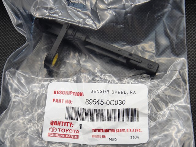 TOYOTA 895450C030 Датчик АБС (ABS) задний правый в наличии Черновцы