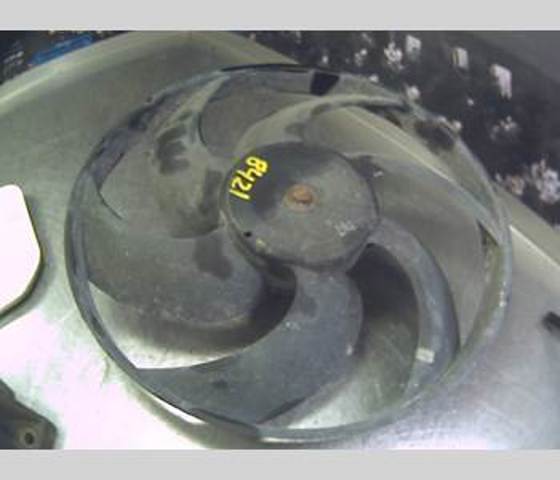 Ventilador elétrico de esfriamento montado (motor + roda de aletas) esquerdo 1253A0 Peugeot/Citroen