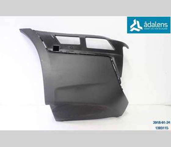 Placa sobreposta do pára-choque traseiro esquerdo 51123416237 BMW