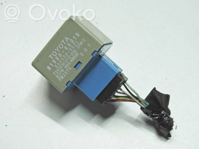 Relê de pisca-pisca 8198046010 Toyota
