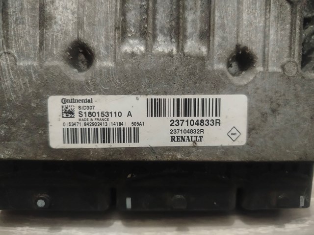 RENAULT 237104833R Модуль управления (ЭБУ) двигателем в наличии Киев