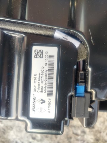 RENAULT 281313216R Сабвуфер в наличии Киев