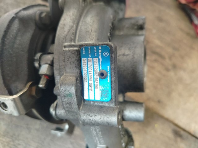 RENAULT 54389700002 Турбина в наличии Запорожье