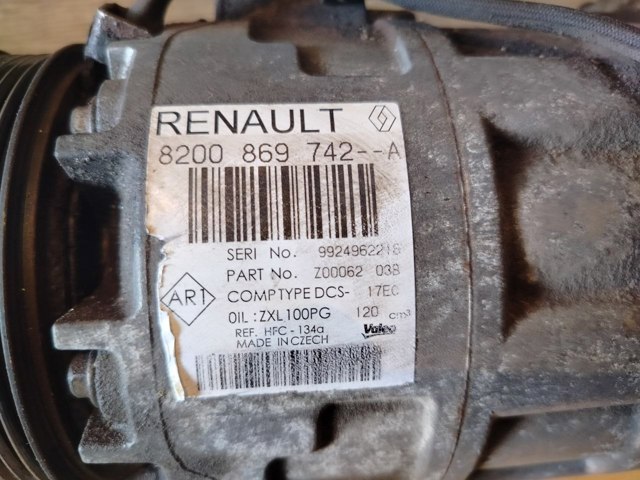 8200869742 RENAULT Компрессор кондиционера купить в Ровно