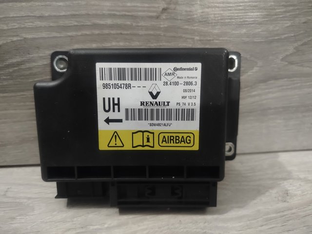 Модуль-процессор управления подушки безопасности 985105478R RENAULT