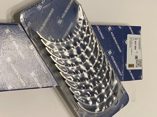 KOLBENSCHMIDT 77907600 Вкладыши коленвала коренные, комплект, стандарт (STD) в наличии Павлоград