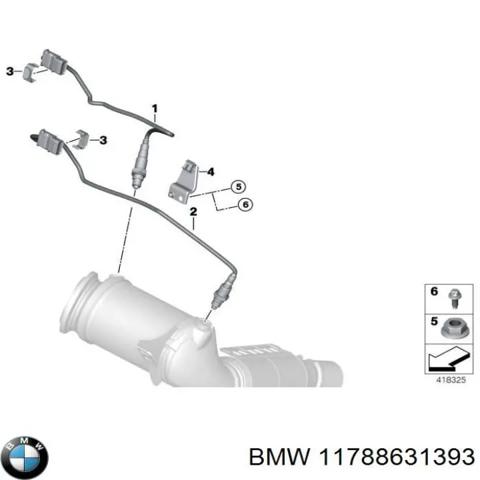 BMW 11788631393 Лямбда-зонд, датчик кислорода после катализатора в наличии Харьков