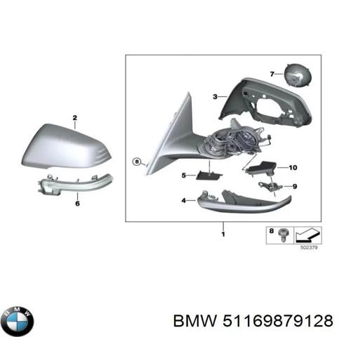 BMW 51169879128 Указатель поворота зеркала правый в наличии Хмельницкий