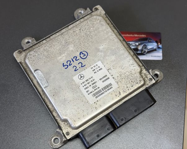 Мозги двигателя A6519007401 MERCEDES