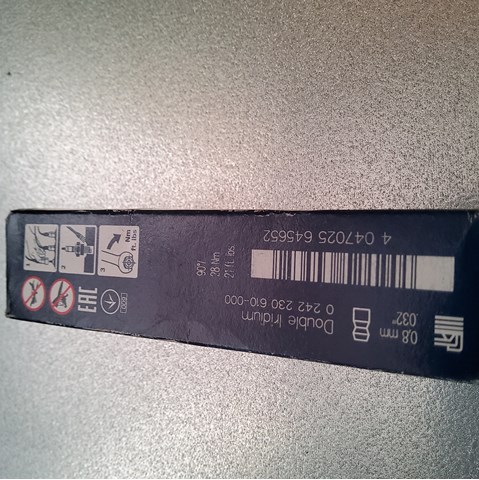 Свечи автомобильные 0242230610 BOSCH