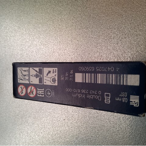 0242236670 BOSCH Свечи зажигания купить в Днепр