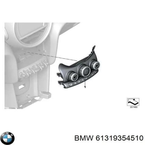 Регулятор вентилятора отопителя 61319354510 BMW