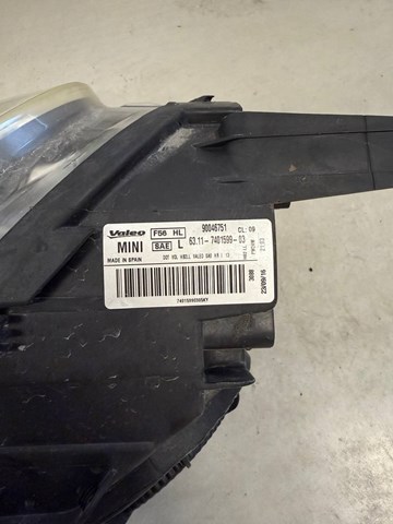 63117401599 BMW Левая фара купить в Полтава