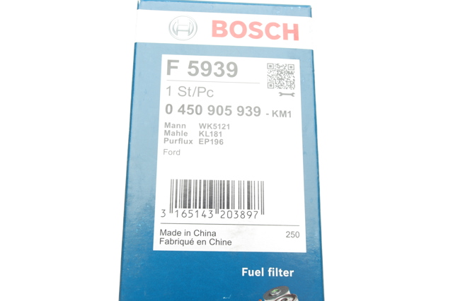 0450905939 BOSCH Фильтр топливный купить в Черновцы