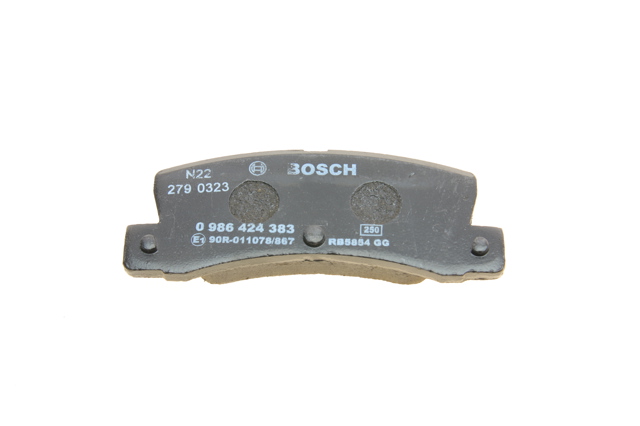 0986424383 Колодки тормозные задние дисковые купить Сумы