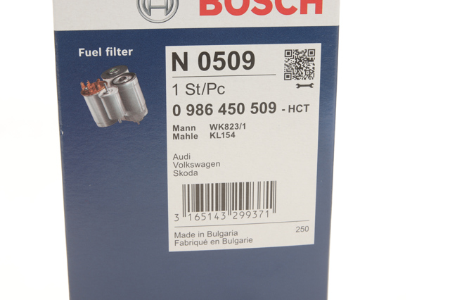 BOSCH 0986450509 Фильтр топливный в наличии Винница