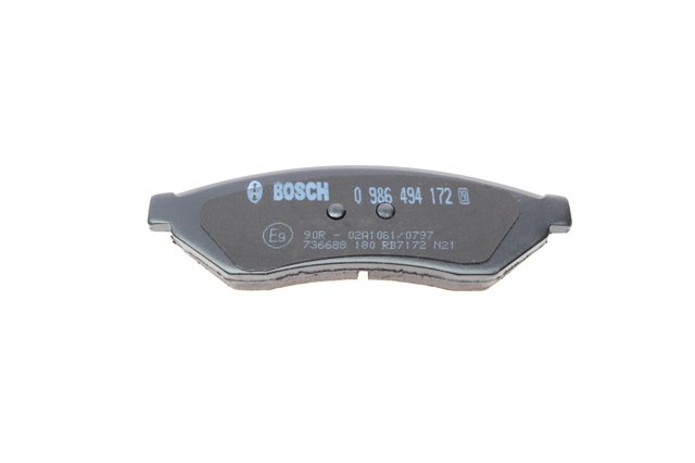 0986494172 BOSCH Задние тормозные колодки купить в Тернополь