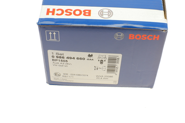 0986494660 BOSCH Колодки тормозные передние дисковые купить в Одесса