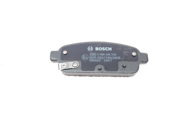0986495259 BOSCH Задние тормозные колодки купить в Харьков