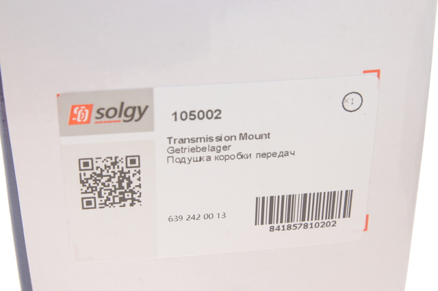 105002 SOLGY Подушка трансмиссии (опора коробки передач) купить в Харьков