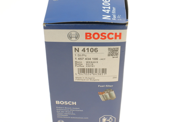BOSCH 1457434106 Топливный фильтр в наличии Кривой Рог