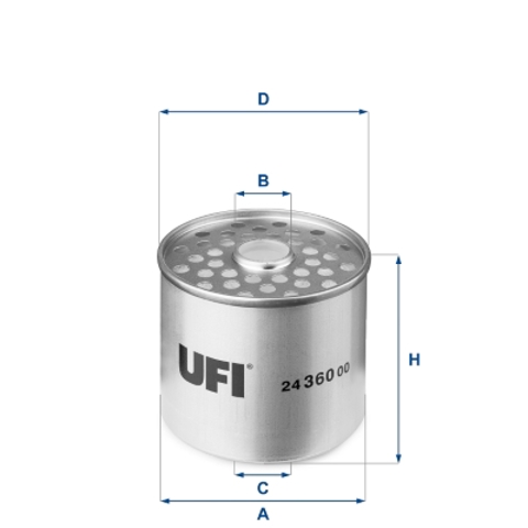 UFI 2436000 Топливный фильтр в наличии Одесса