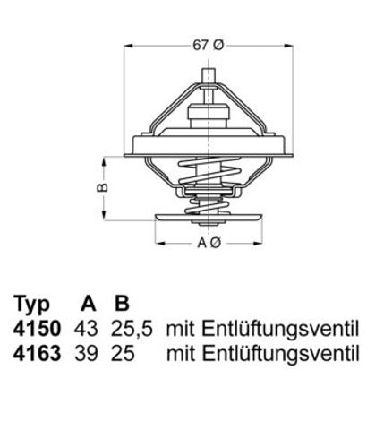 WAHLER 415083D50 Термостат в наличии Винница