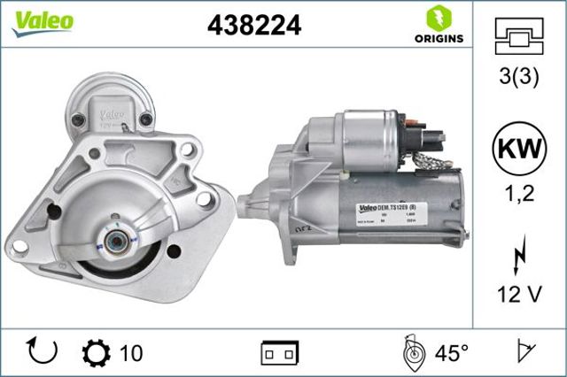 VALEO 438224 Стартер в наличии Хмельницкий