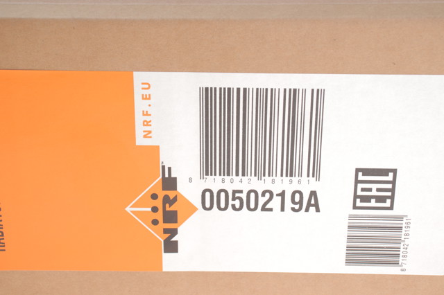 NRF 50219A Радиатор охлаждения двигателя в наличии Хмельницкий