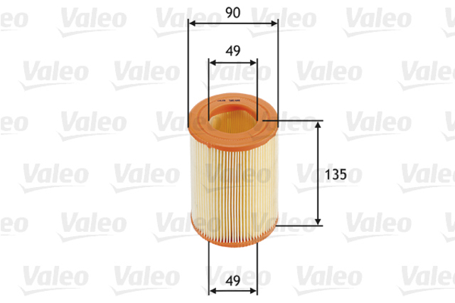 Фильтр воздушный 585681 VALEO