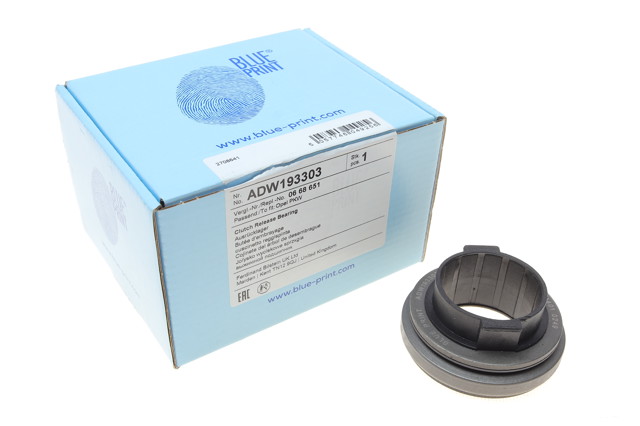 BLUE PRINT ADW193303 Подшипник сцепления выжимной в наличии Днепр