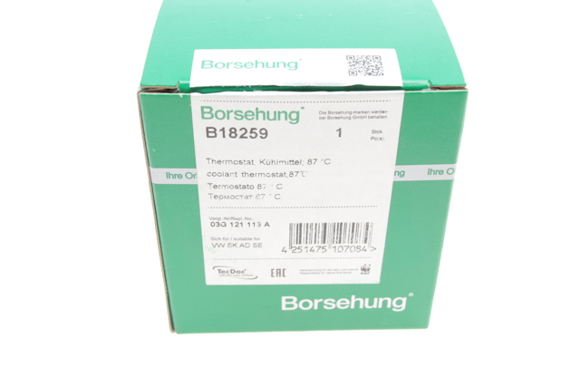 B18259 BORSEHUNG Термостат купить в Ирпень