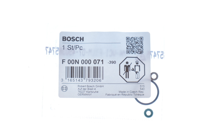 F00N000071 BOSCH Ремкомплект регулятора давления топлива купить в Ужгород